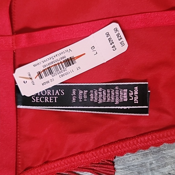 ❤️Victoria's Secret Very Sexy Fringe V-String Large *NEW*❤️ - Picture 4 of 4